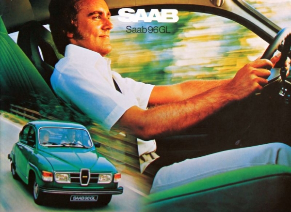 Saab 96 GL Modelprogram 1976 Carbrochure (2017)